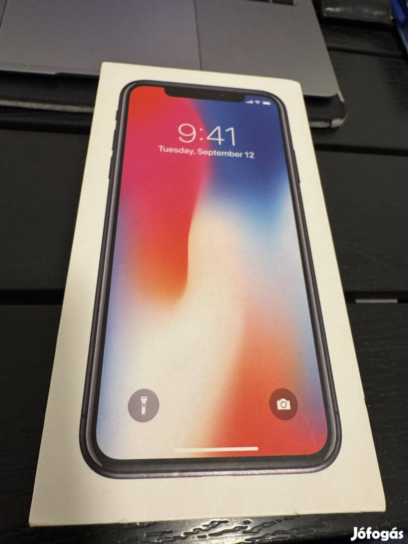 Iphone X 256GB független space gray