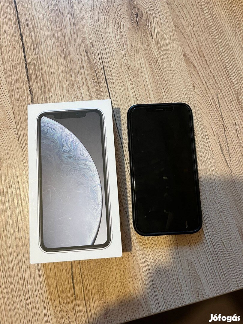 Iphone Xr 64GB fekete, Yettel-es