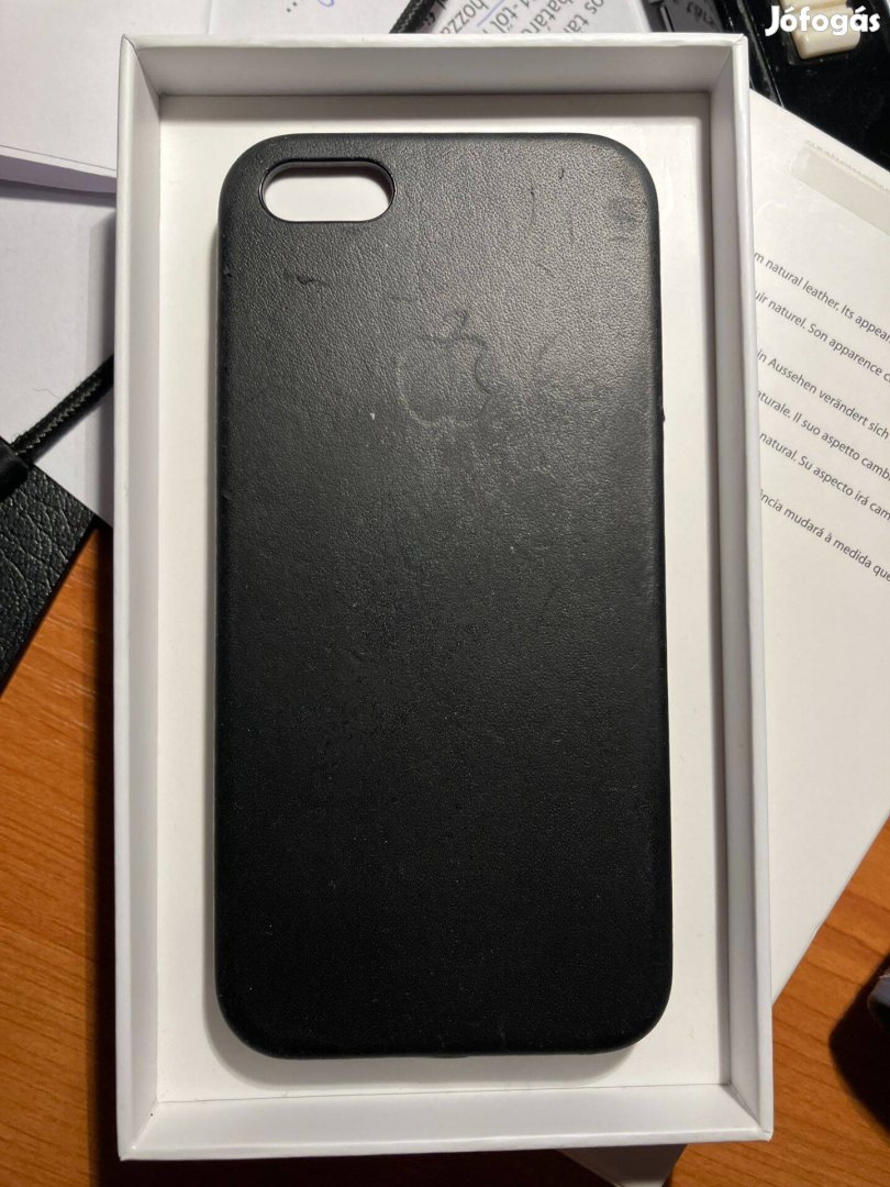 Iphone se bőr tok