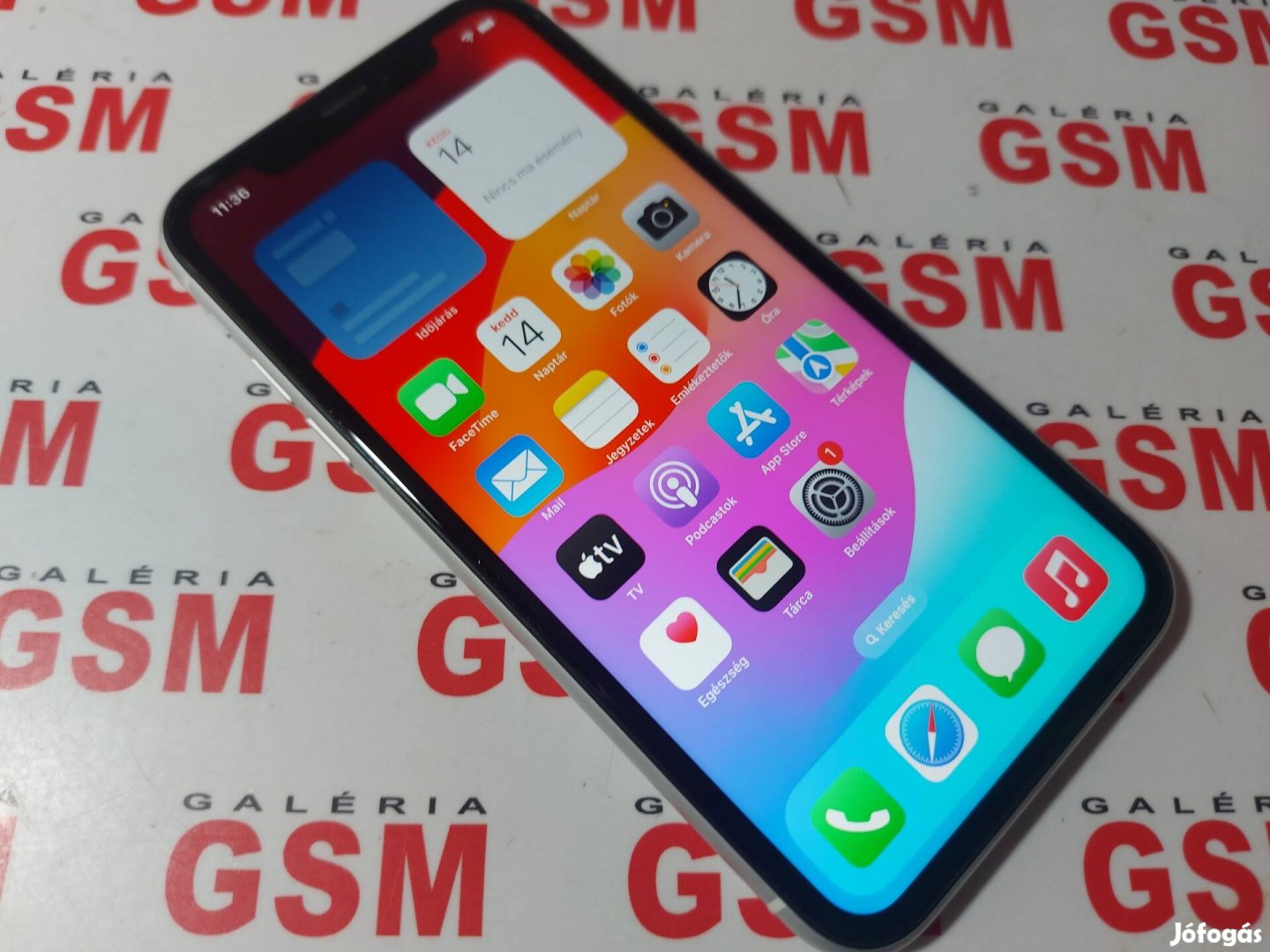 Iphone xr újszerű független garanciás 