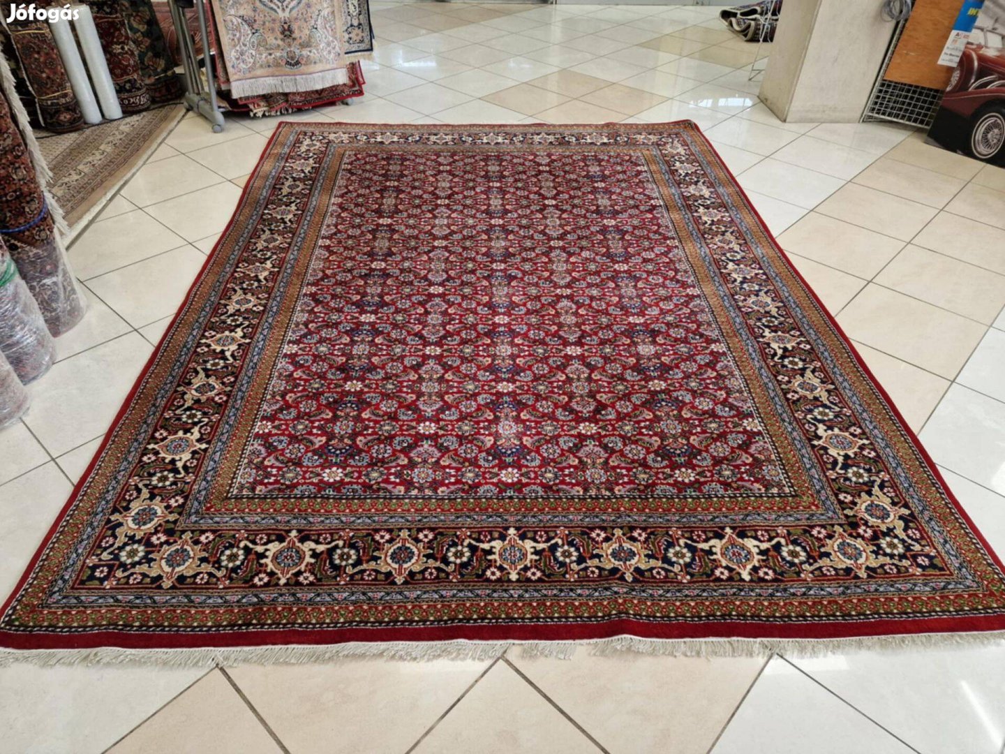 Iráni herati motívumos 220x300 kézi gyapjú perzsa szőnyeg BFZ811