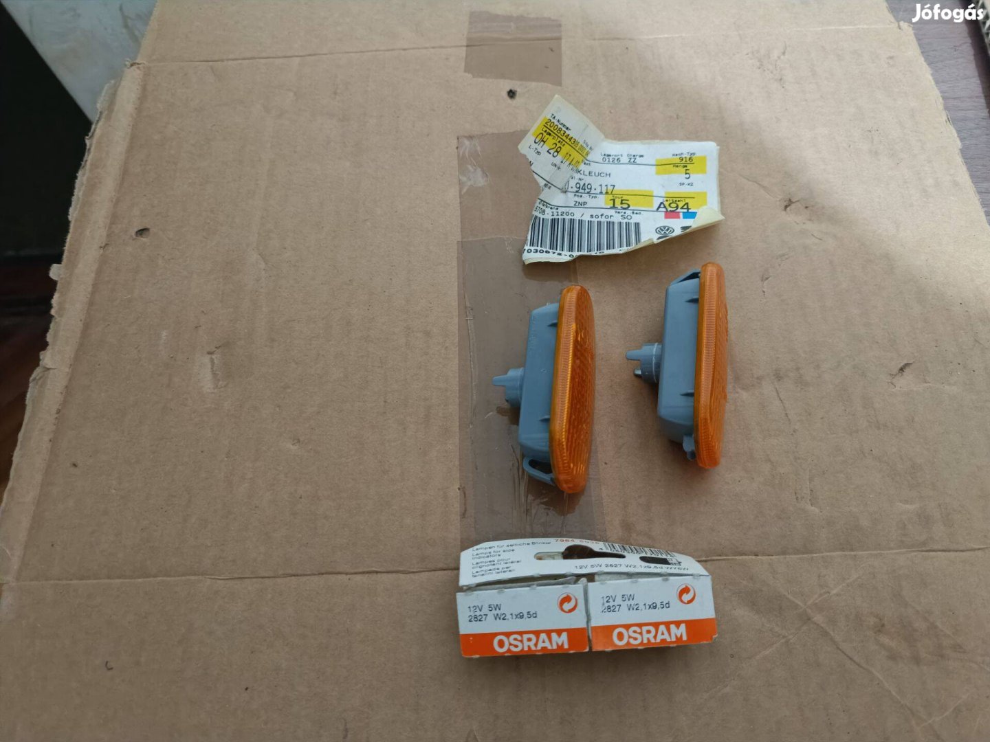Irányjelző égővel VW, opel, seat, audi 38094911787 (zozizo)