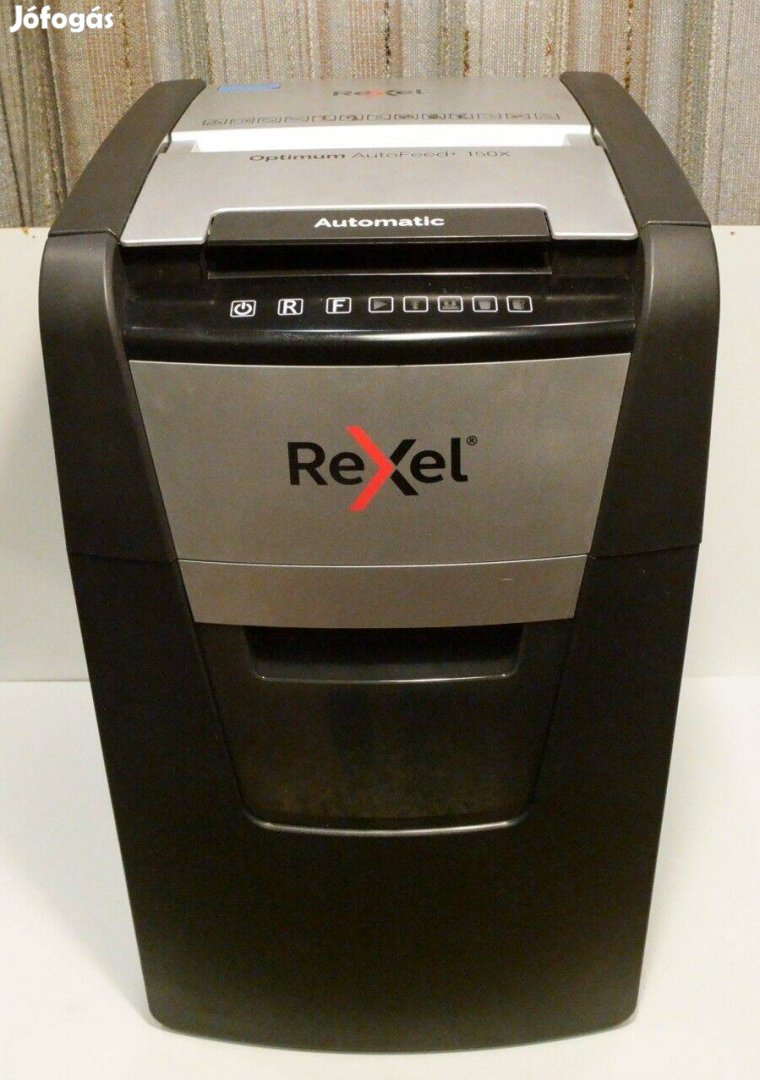 Iratmegsemmisitő. Rexel Optimum autofeed 150x