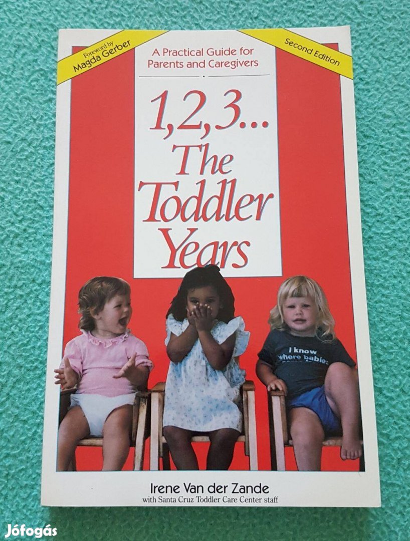 Irene Van der Zande - 1, 2, 3. The Toddler Years könyv (angol)