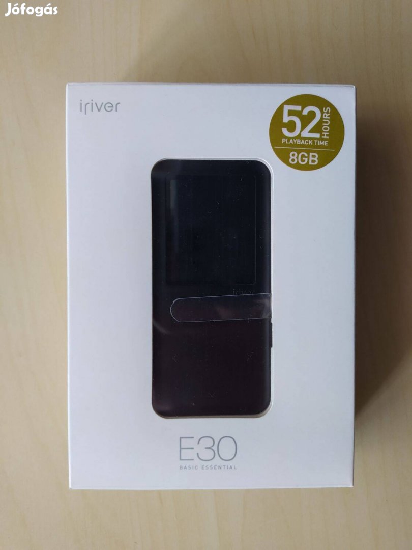 Iriver E30 zene lejátszó 8 GB MP3, WMA, WAV, APE, FLAC