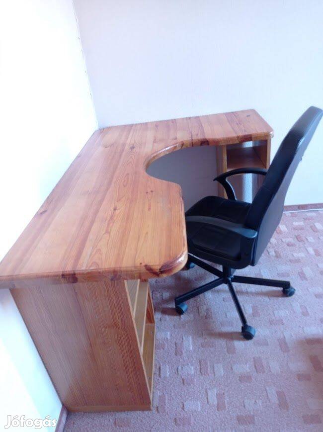 Íróasztal irodai székkel eladó