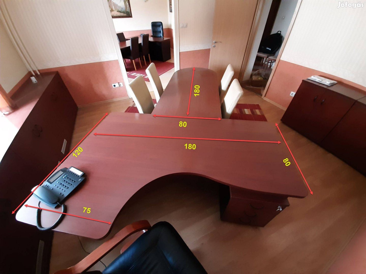 Irodabútor - íróasztal - tárgyaló asztal