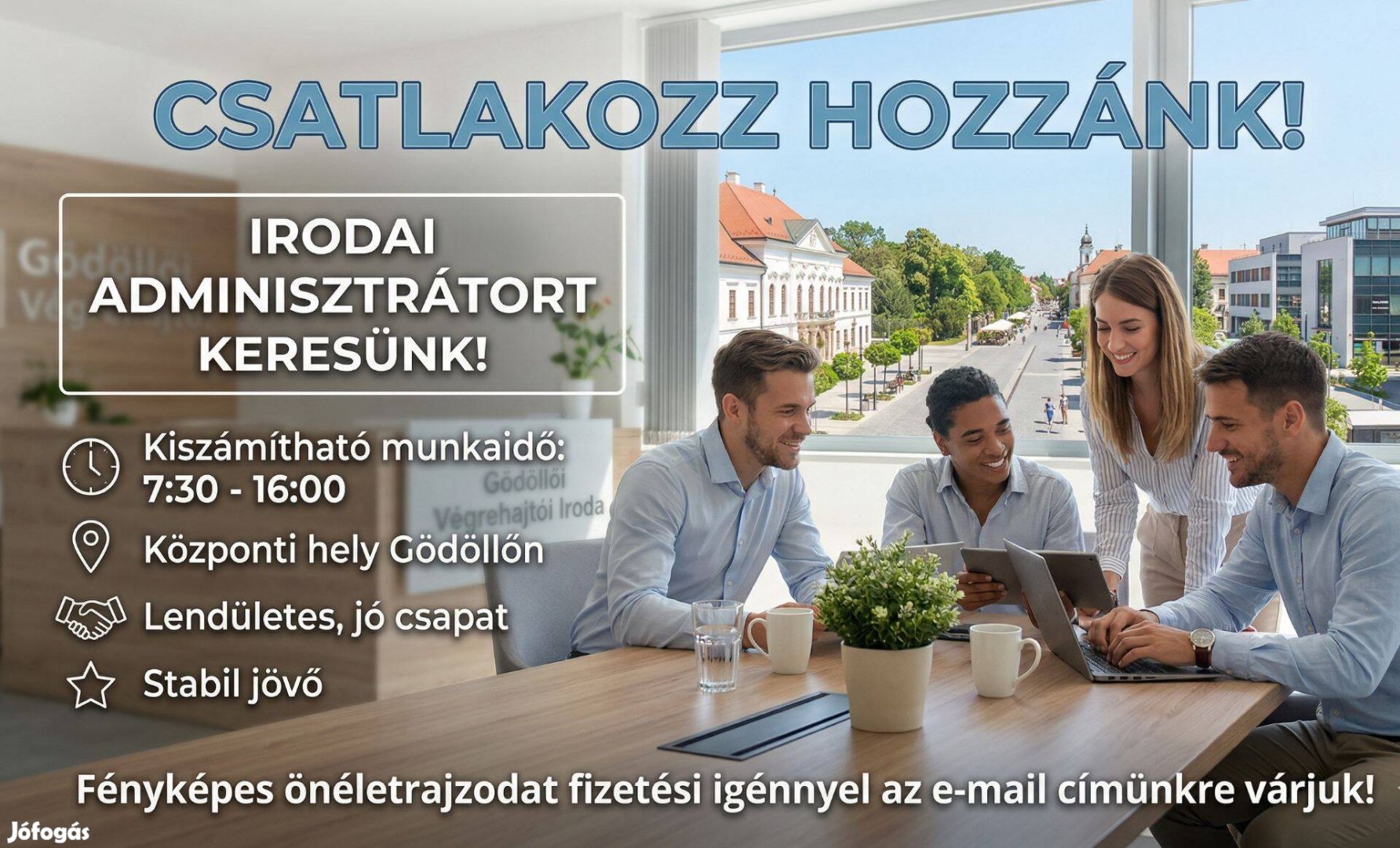 Irodai adminisztrátor Gödöllői Végrehajtói Iroda