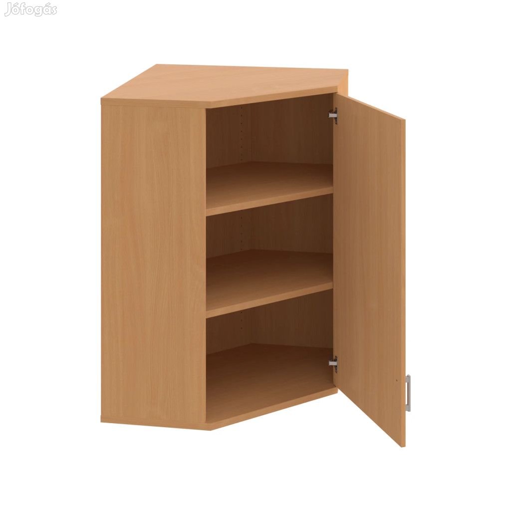 Irodai polcos sarokszekrény Strong SRV3 01PH bükk
