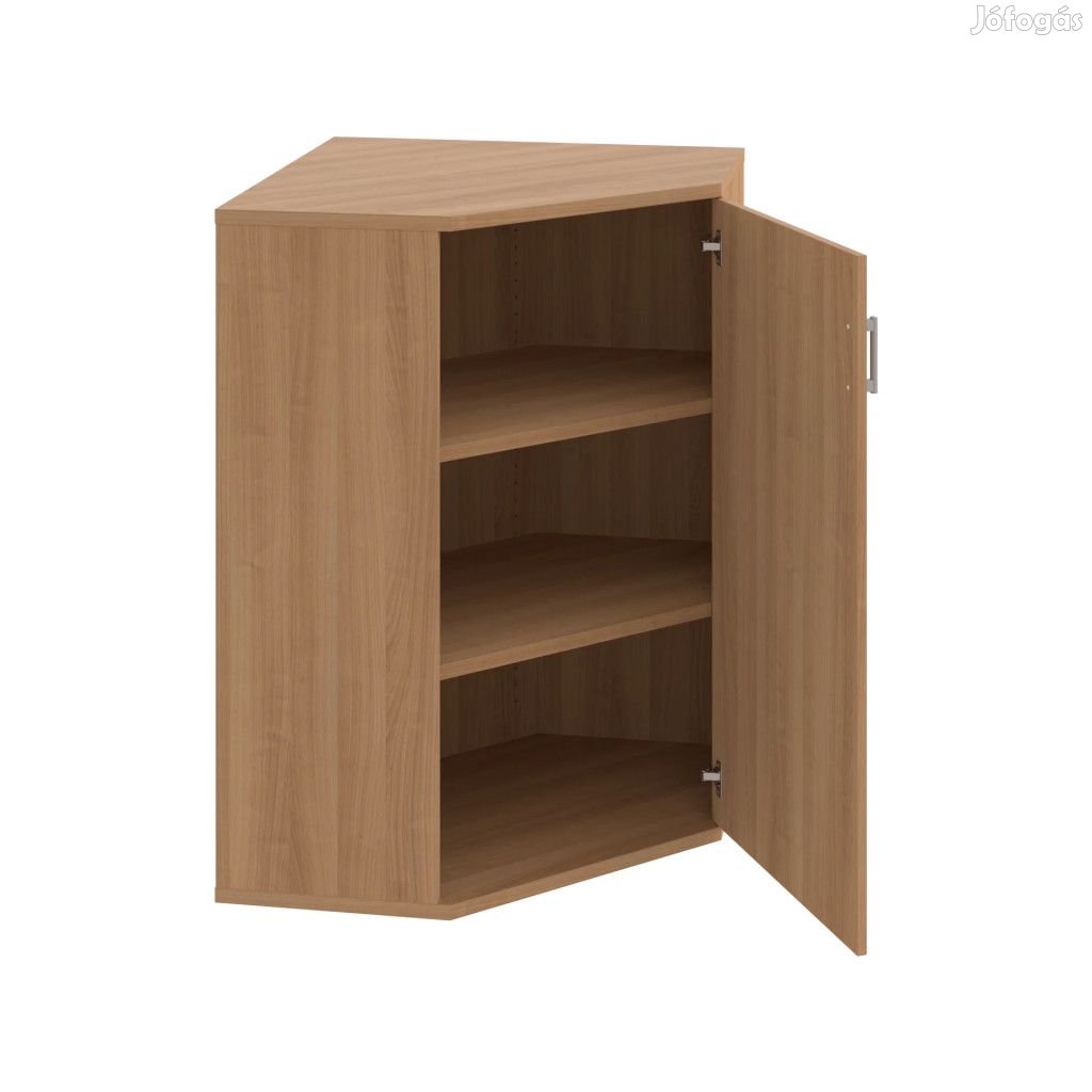 Irodai polcos sarokszekrény Strong SRV3 01P meggy