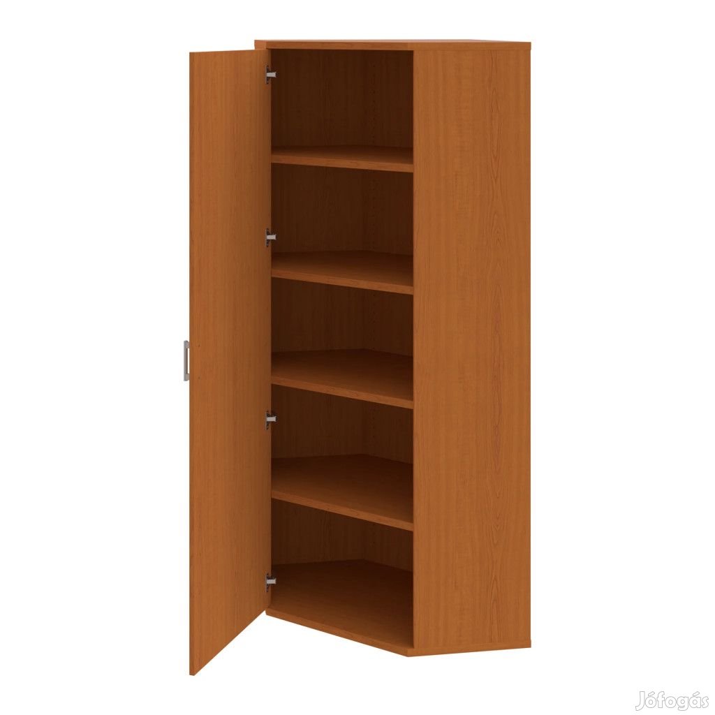 Irodai polcos sarokszekrény Strong SRV5 01L cseresznye