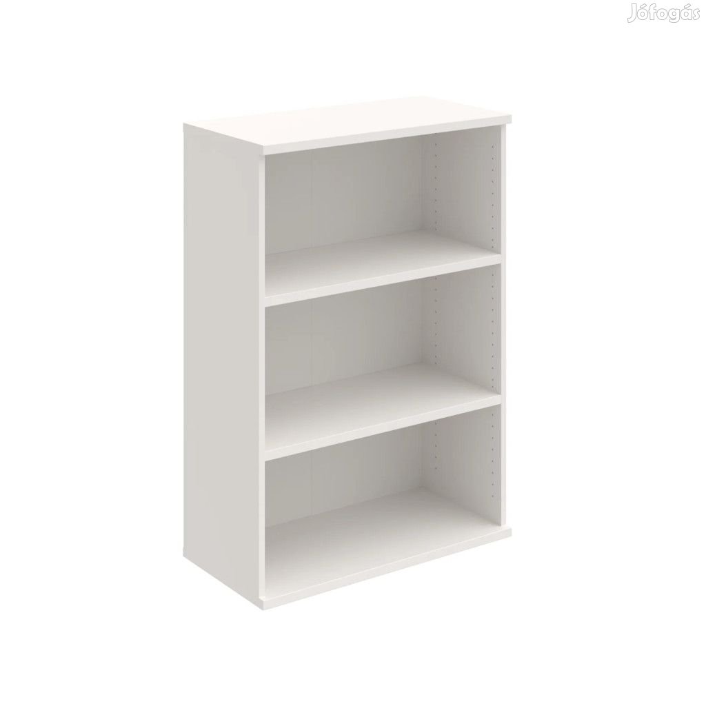 Irodai polcos szekrény Strong S3 80 fehér