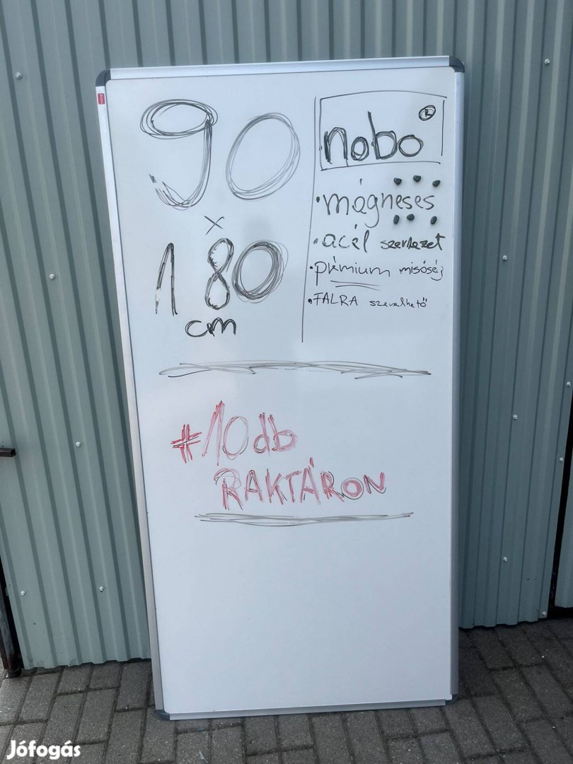 Irodai rajztábla whiteboard mágneses tábla