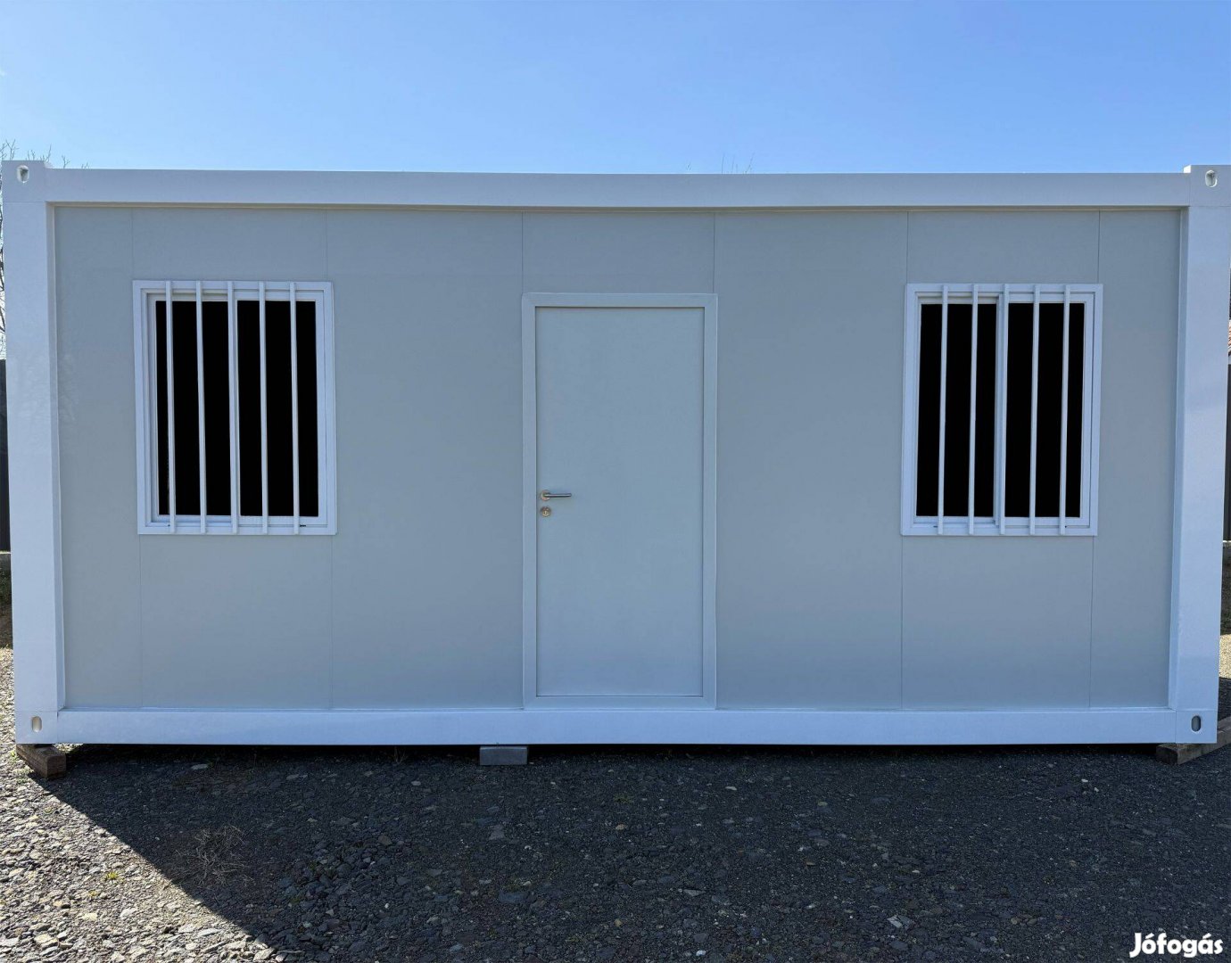 Irodakonténer, mobilház, iroda konténer, 20 láb (6m x 2.5m) Új