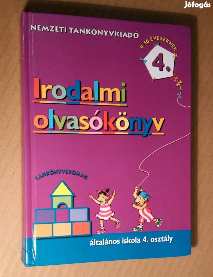 Irodalmi Olvasókönyv 4. (Boldizsár Ildikó) 2001 (6kép+tartalom)