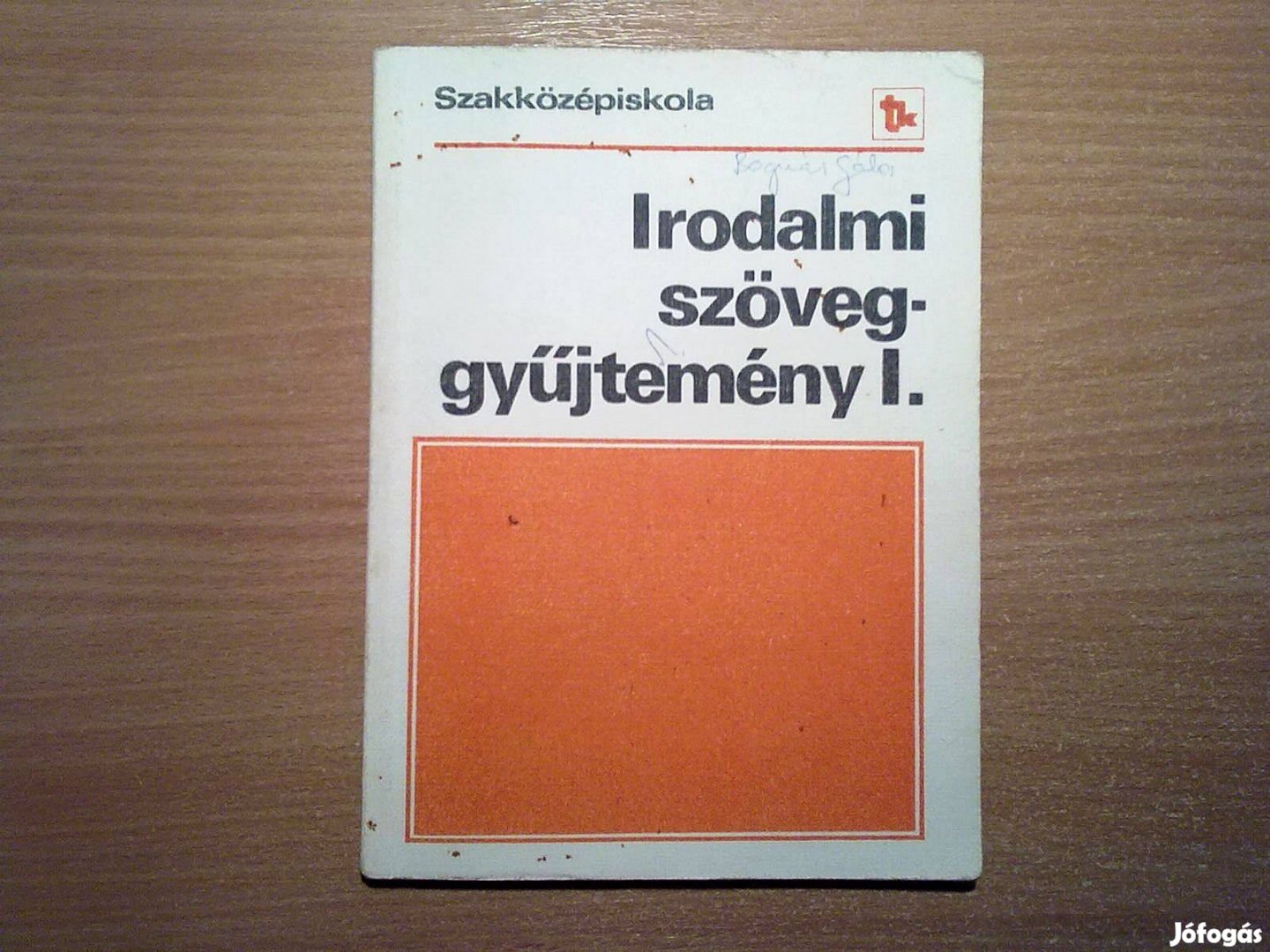 Irodalmi szöveggyűjtemény I