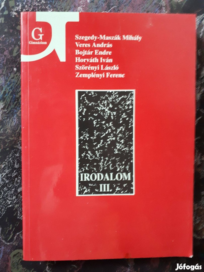 Irodalom III. tankönyv (Krónika Nova Kiadó) - KN 0035-G