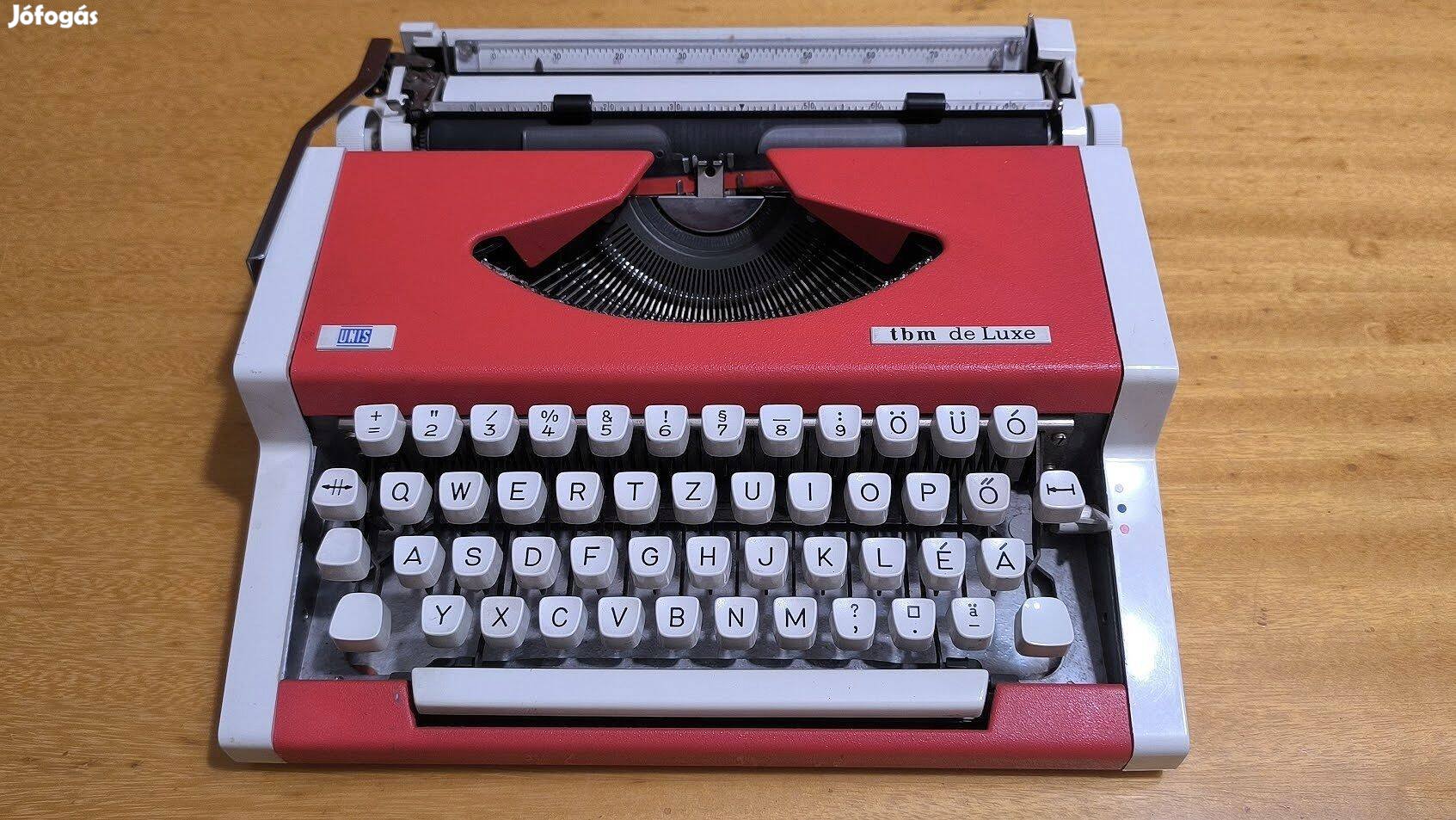 Írógép Unis TBM De Luxe