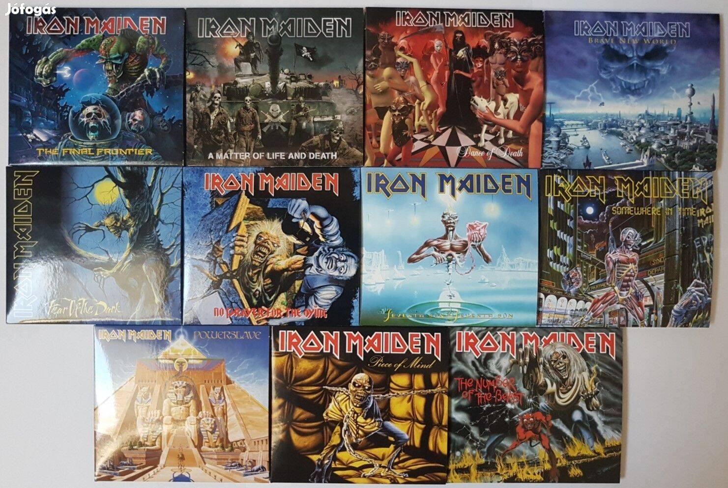 Iron Maiden 11db Zenei Cd ( 1982-2010 )