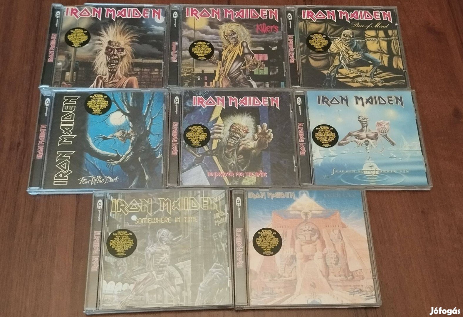 Iron Maiden CD gyűjtemény