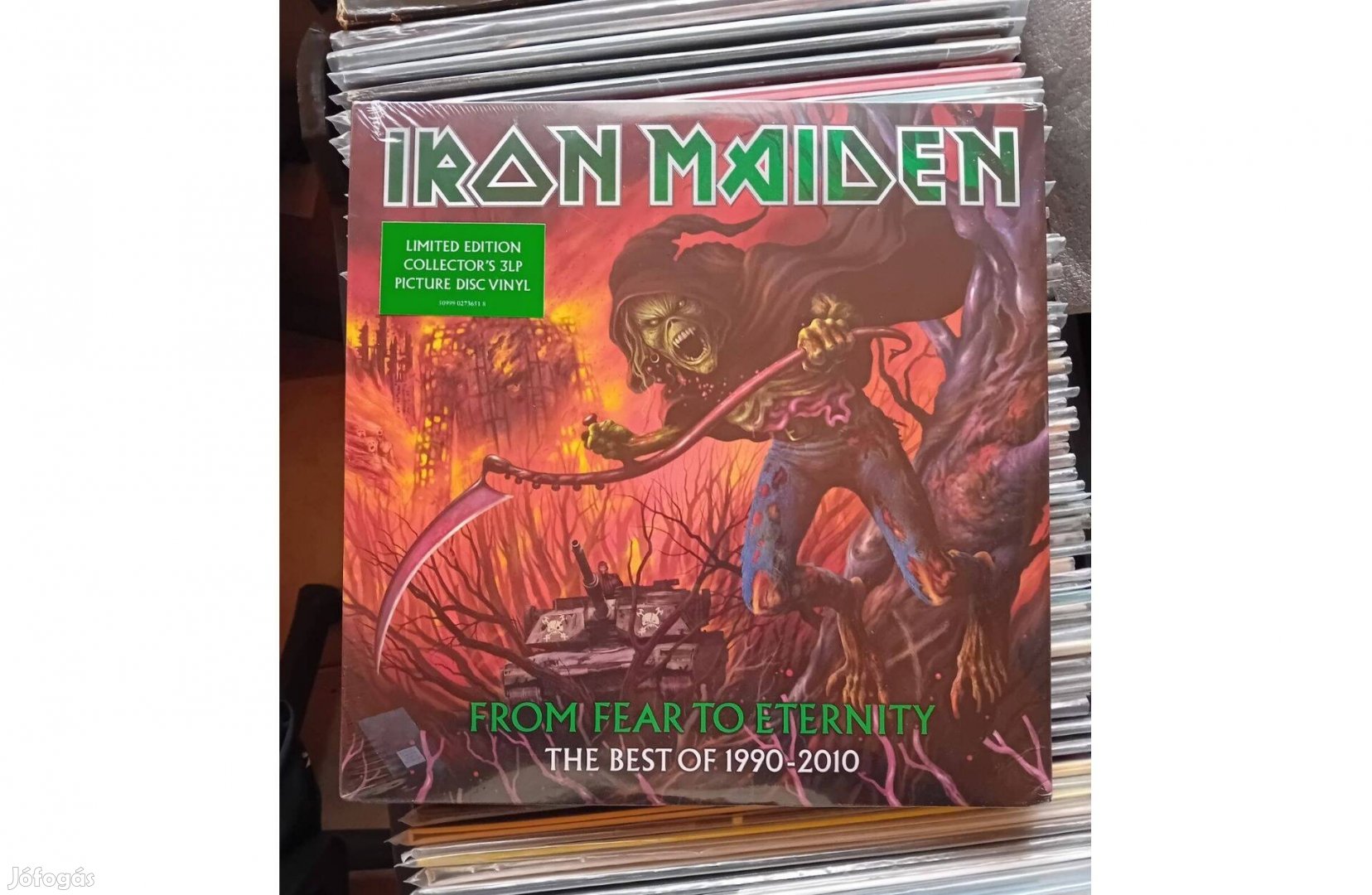 Iron Maiden-From Fear To Eternity 3xlp, Picture Disc LP Bontatlan