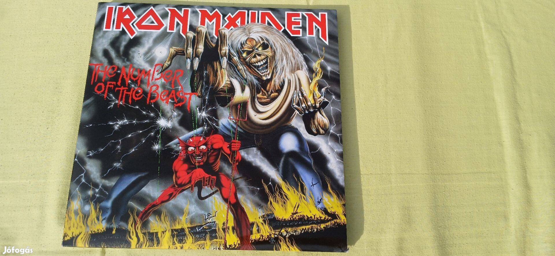 Iron Maiden LP bakelit nagylemez 3 db kiadás