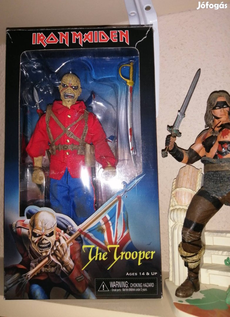 Iron Maiden The Trooper figura. Neca. 