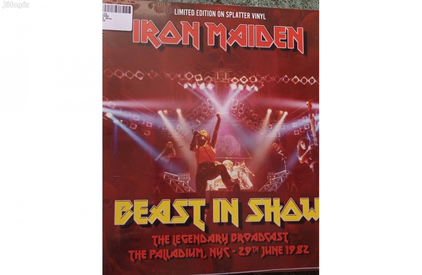 Iron Maiden - Beast in Show LP, limitált kézzel számozott kiadás