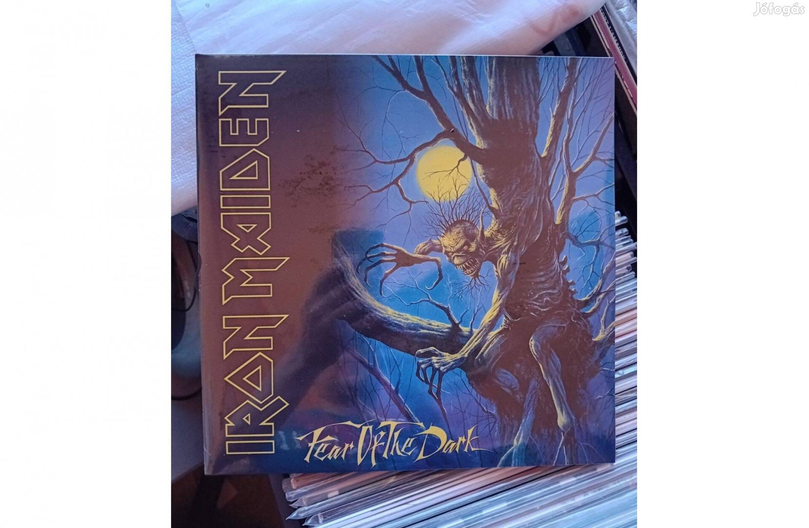 Iron Maiden - Fear of Dark Dupla Bakelit Lemez LP Bontatlan