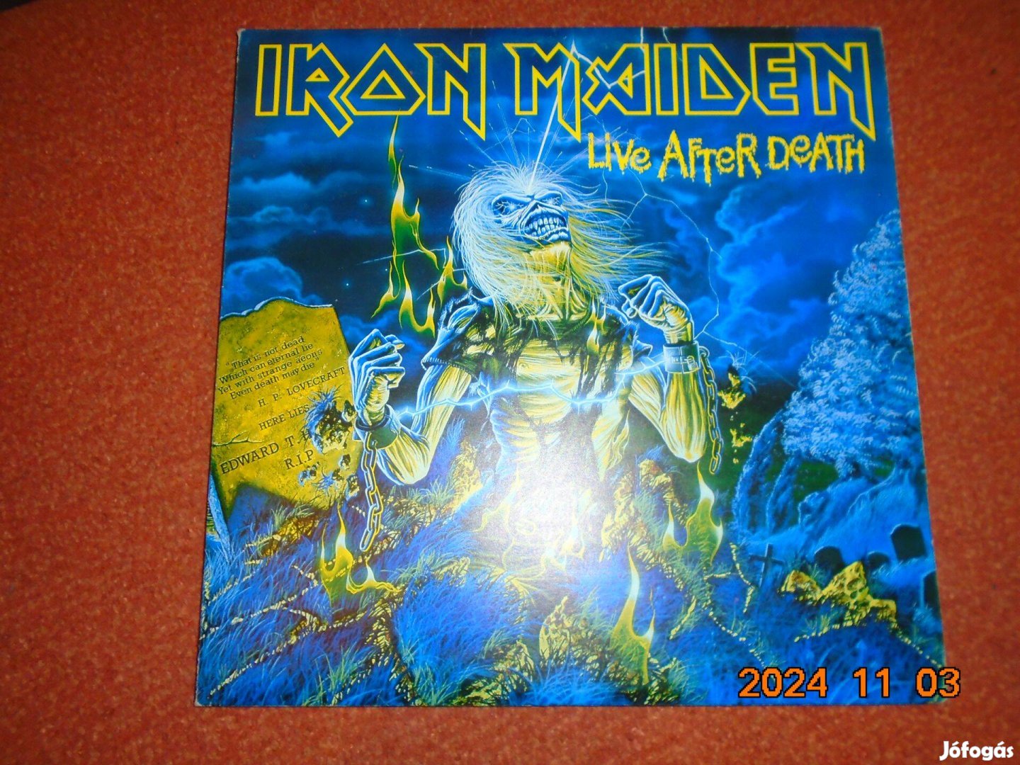 Iron Maiden - Live after Death 2LP Bakelit lemez