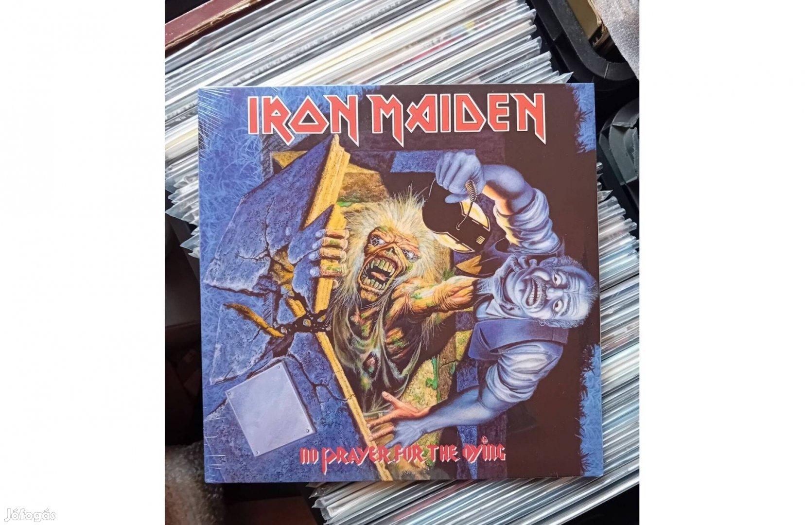 Iron Maiden - No Prayer for the Dying Bakelit Lemez LP Bontatlan