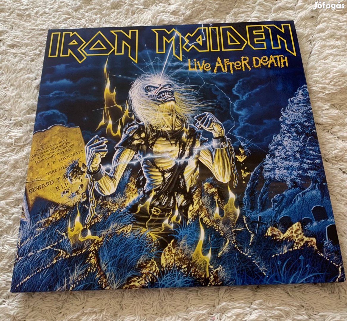 Iron Maiden lp eladó