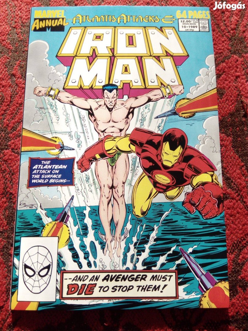Iron Man/Vasember Annual Marvel képregény 10. száma eladó!