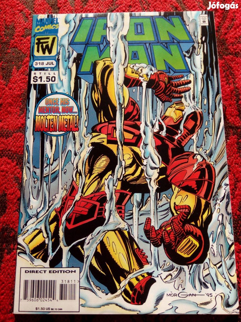 Iron Man/Vasember Marvel képregény 318. száma eladó!