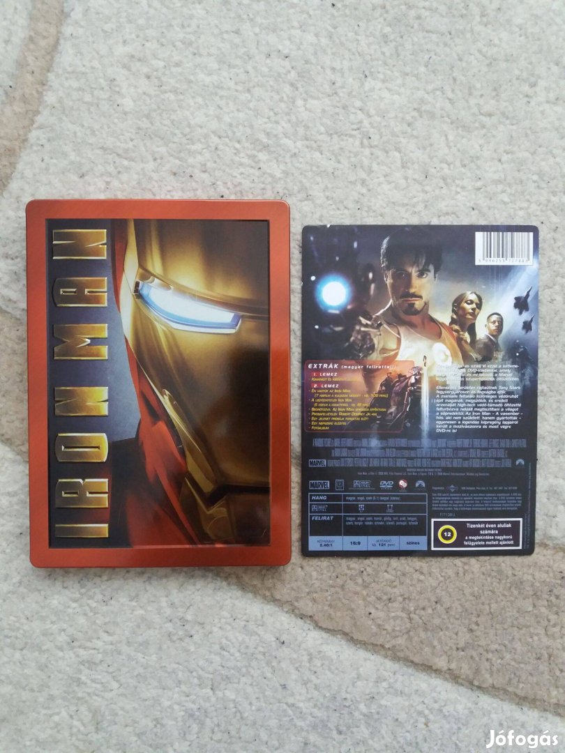 Iron Man - A Vasember (2 DVD - Steelbook)