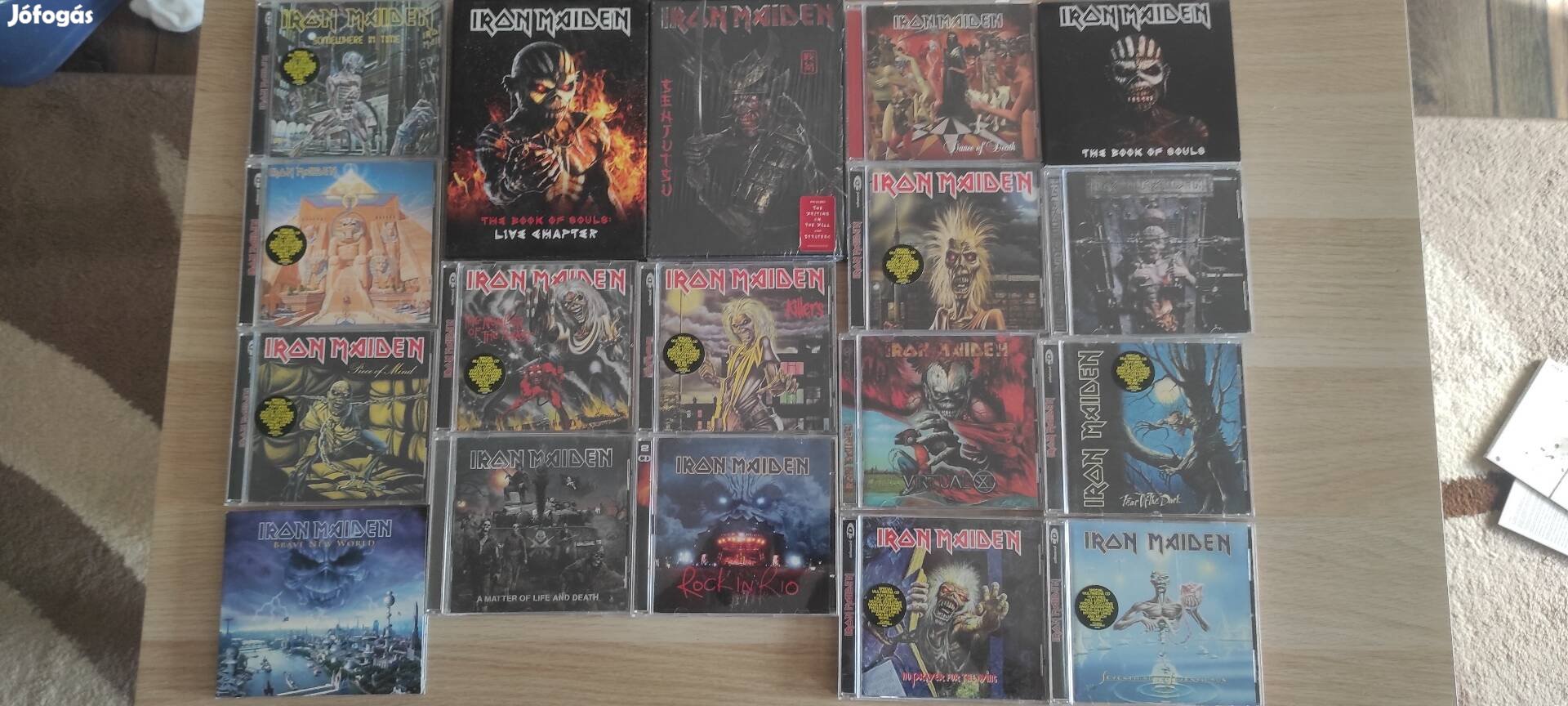 Iron maiden cd gyűjtemény