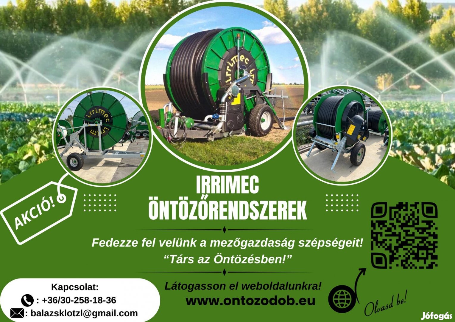 Irrimec 63/300 öntöződob 