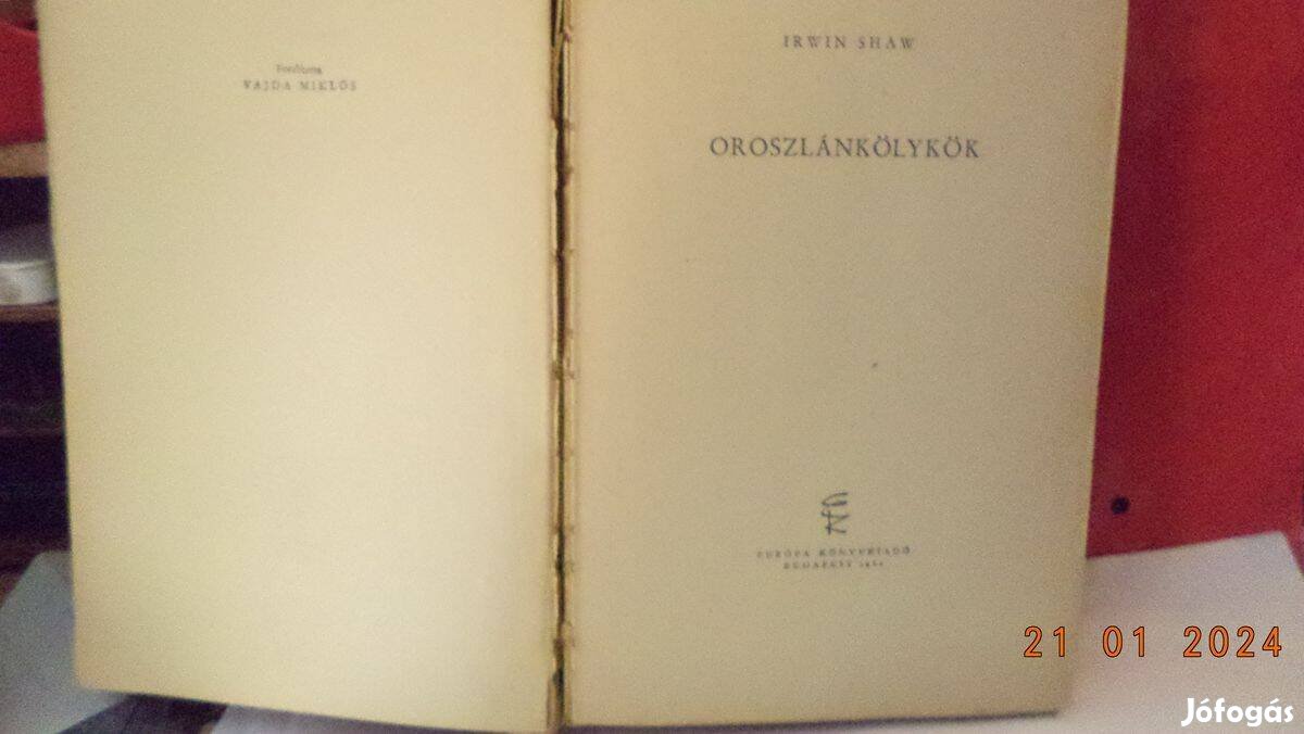 Irwin Shaw: Oroszlánkölykök