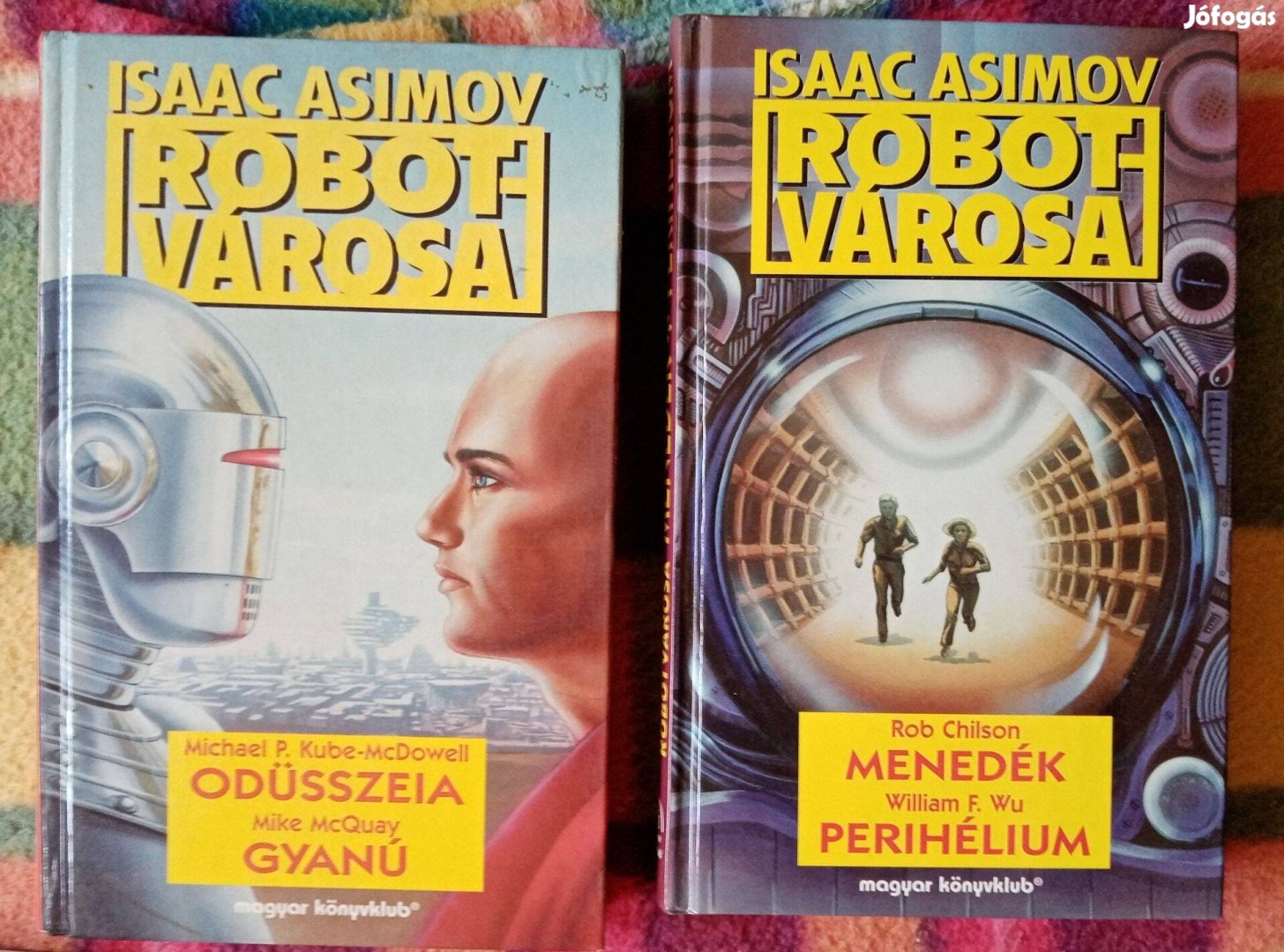 Isaac Asimov Robotvárosa 1 2 5 6 Odüsszeia Gyanú Menedék Perihélium