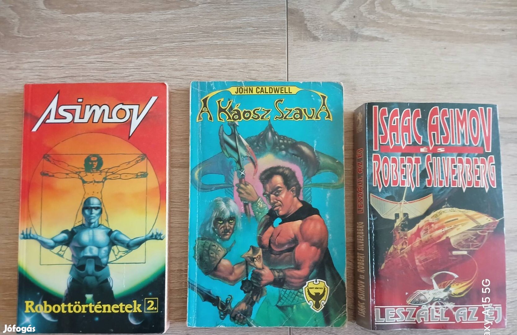 Isaac Asimov sci-fi és fantasy regények