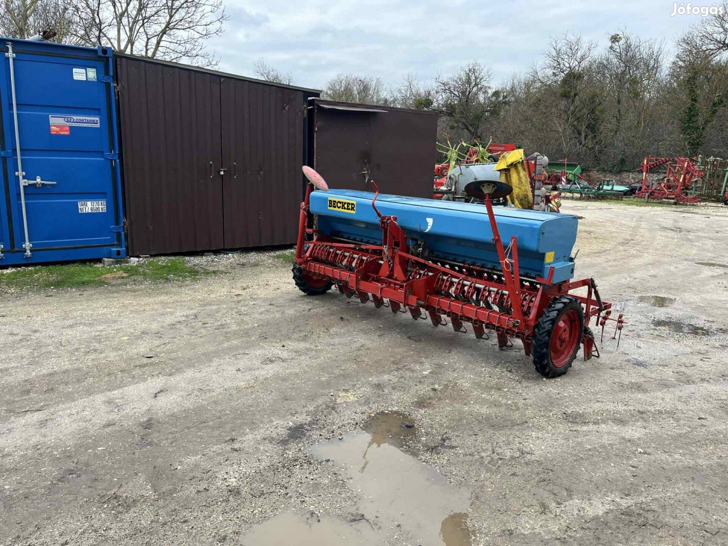 Isaria 6000/3m gabonavetőgép