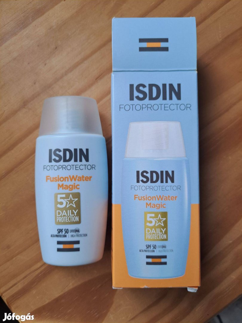 Isdin Fusion Water folyékony textúrájúarckrém, spf 50, 50ml, napkrém