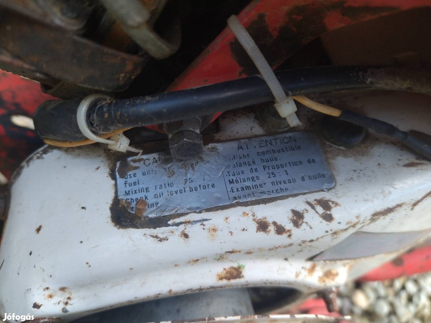 Iseki AC-2 japán kapálógép, kapálógép, rotációs kapa