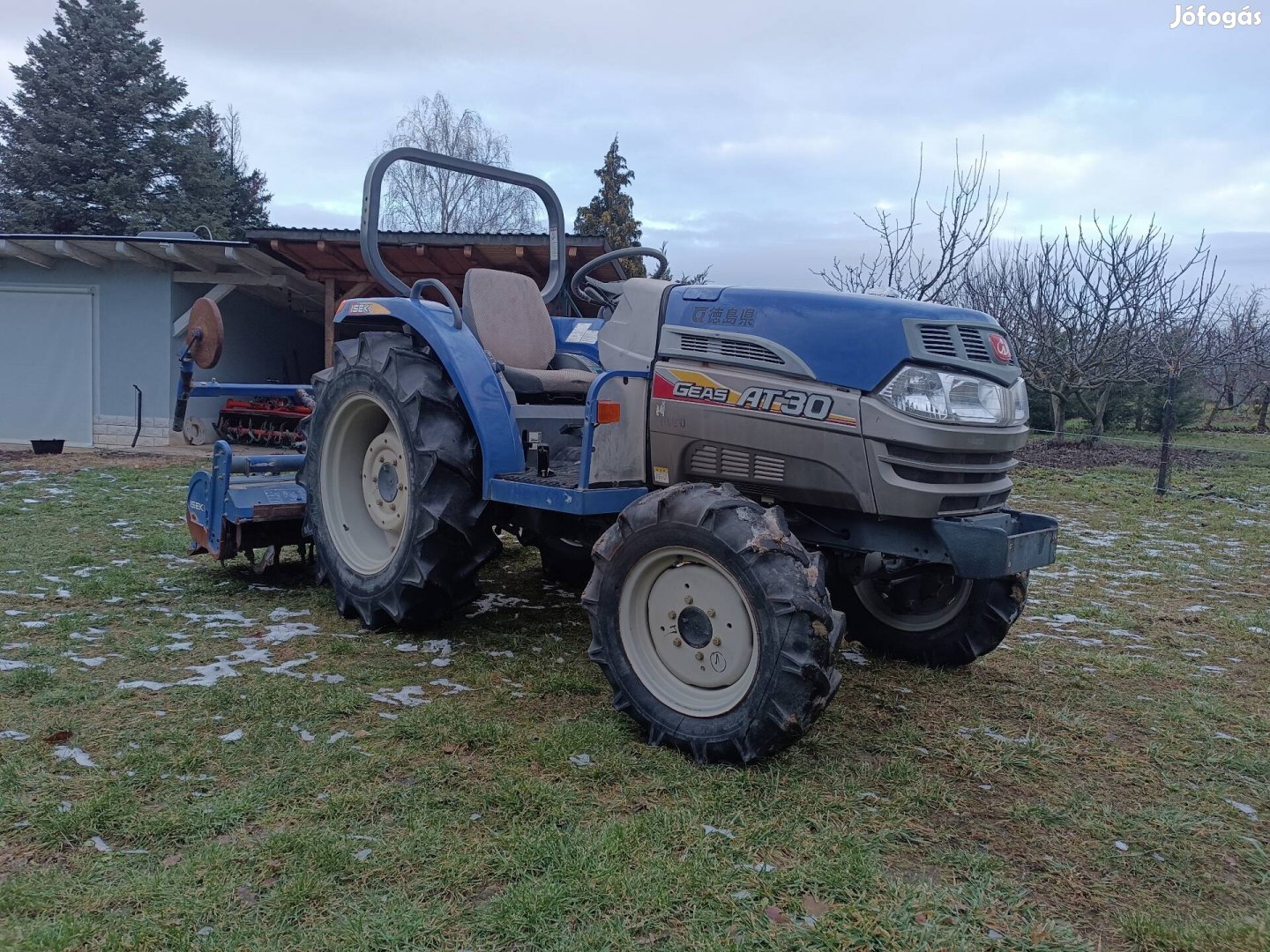 Iseki AT30 japán kistraktor 1500üo yanmar kubota agt carraro t25