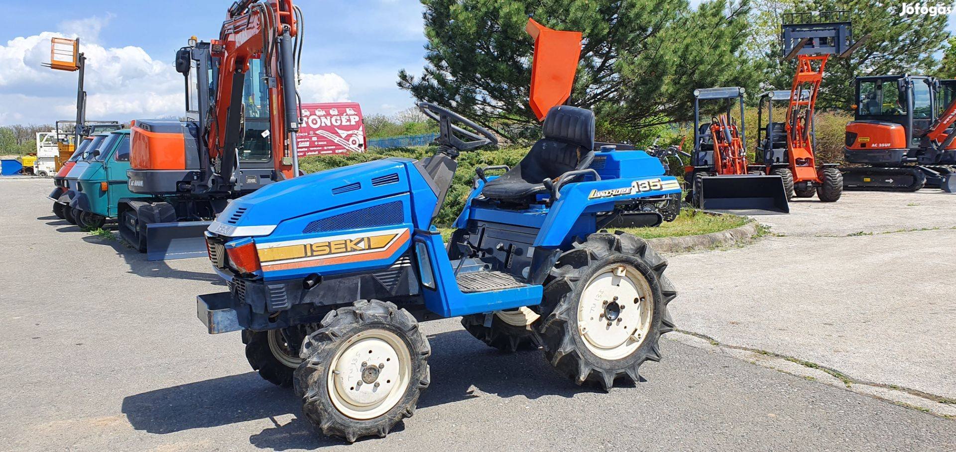 Iseki Landhope 135 kerti traktor 4x4 eladó