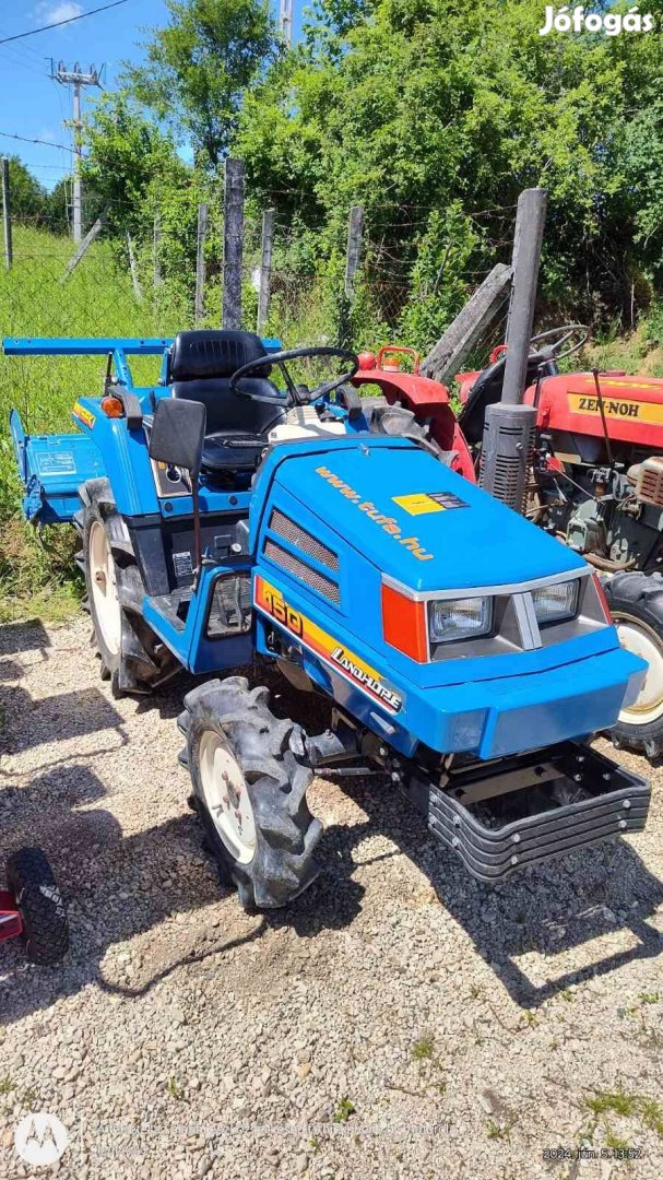 Iseki Landhope TU150 15 lóerős traktor 4wd