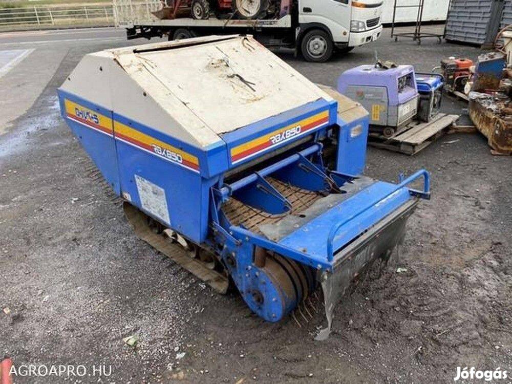 Iseki Rbx850, diesel motoros bálázó
