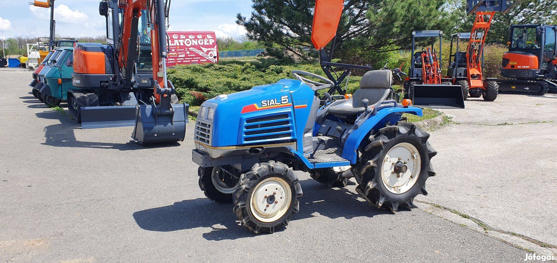 Iseki Sial 5 kerti traktor 4x4 eladó