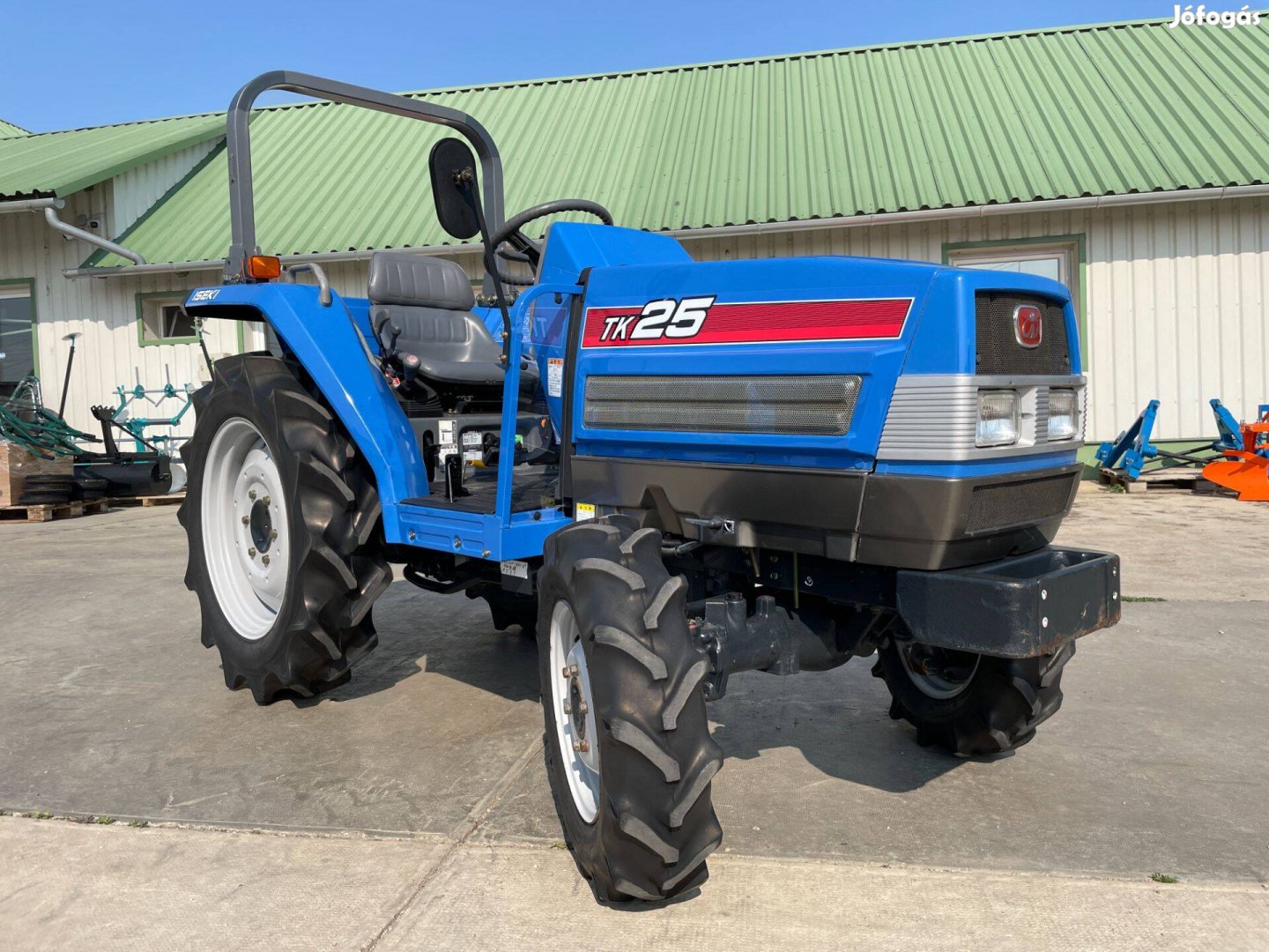 Iseki TK25F Kubota Yanmar Mitsubishi Japán kistraktorok