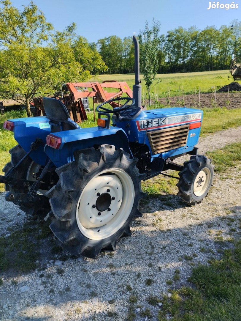 Iseki TU 1701 japán kis traktor (Yanmar Kubota) eladó